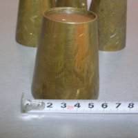 Бронзови чаши- 4бр., снимка 5 - Антикварни и старинни предмети - 43170797