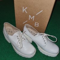 Обувки от естествена кожа на марката КМВ, снимка 4 - Дамски ежедневни обувки - 40403612