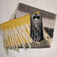 Топли шалове и ръкавици , снимка 3 - Шалове - 38833772