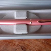 писалка Пеликан Peliкan розов металик в кутия, снимка 3 - Ученически пособия, канцеларски материали - 44041679