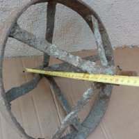 старо масивно ковано колело, желязо , снимка 6 - Антикварни и старинни предмети - 28636937