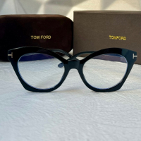 TOM FORD дамски диоптрични рамки очила за компютър котка, снимка 1 - Слънчеви и диоптрични очила - 44864314