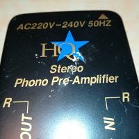 HQ STEREO PHONO PRE-AMPLIFIER-ВНОС FRANCE 2405221946, снимка 3 - Ресийвъри, усилватели, смесителни пултове - 36864351