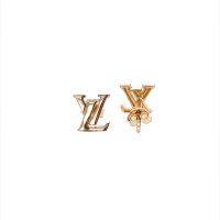 Златни обеци Louis Vuitton 1,48гр. 14кр. проба:585 модел:21860-6, снимка 2 - Обеци - 44002699