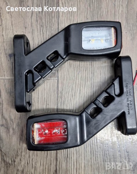 габарит рогче диодно лед светлина маркер 12 24 волта в Аксесоари и ...