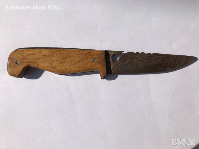 Стар нож ръчна изработка. № 0395, снимка 1