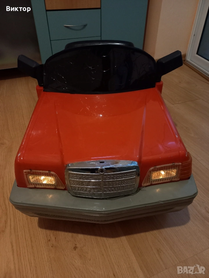 Ретро акумулаторна кола мерцедес, снимка 1