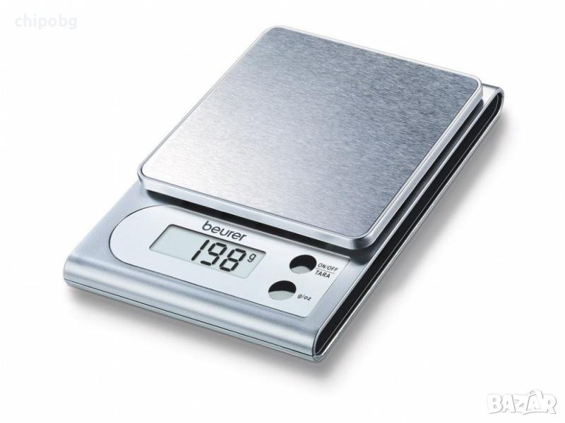 Везна, Beurer KS 22 kitchen scale; Stainless steel weighing surface; 3 kg / 1 g, снимка 1