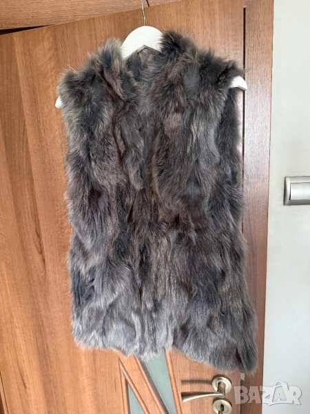 дамски елек с косъм, снимка 1