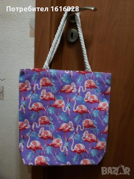 Нови три летни модела чанти с фламинго за ежедневие,разходка или плаж., снимка 1