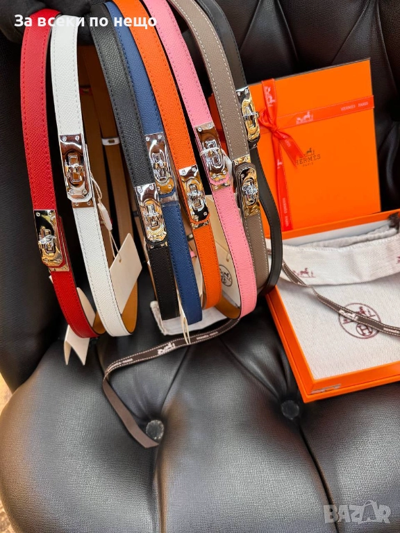 Hermes Колан Със Сертификат И Торбичка Хермес Код SK355, снимка 1