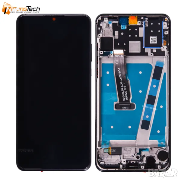 LCD дисплей с рамка за Huawei P30 lite, снимка 1