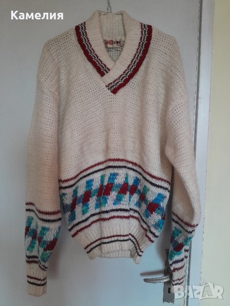 Дамски вълнен пуловер, L-размер , снимка 1