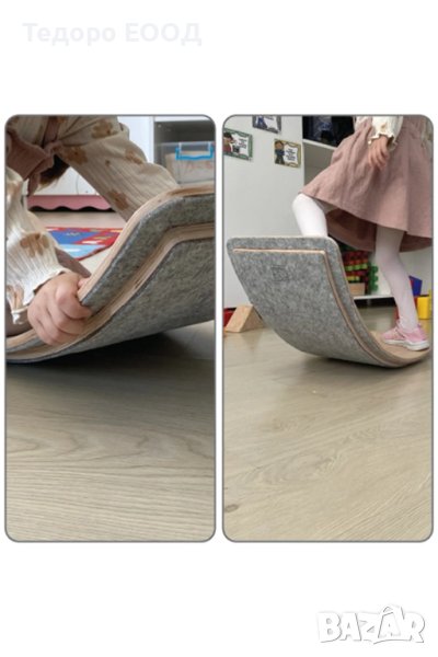 Баланс борд, Balance board Дъска за балансиране Монтесори баланс дъска, снимка 1