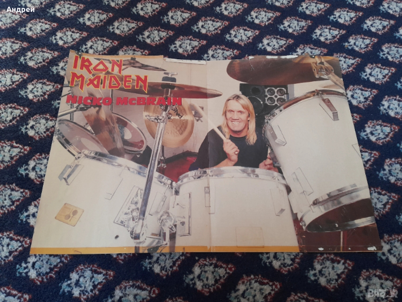 Стар плакат Iron Maden,King Diamond, снимка 1