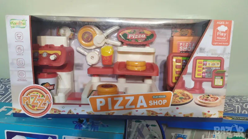 Пица комплект с касов апарат и кафе машина , снимка 1