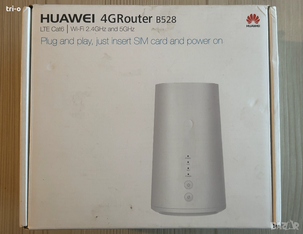 Huawei B528s-23a 4G LTE Рутер, снимка 1