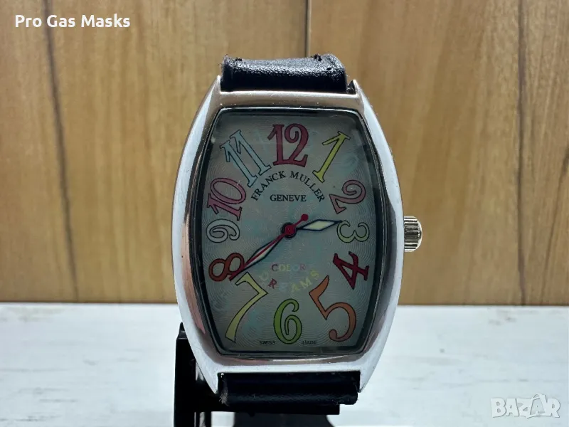 Часовник Franck Muller Crazy Numbers Франк Мюлер само за 150 лв с кожена каишка. , снимка 1
