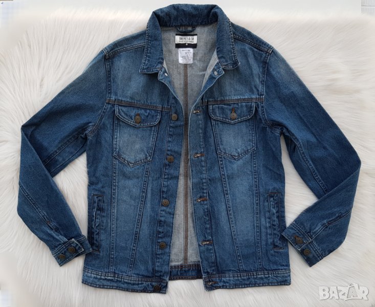 Мъжко дънково яке размер S - НОВО, снимка 1