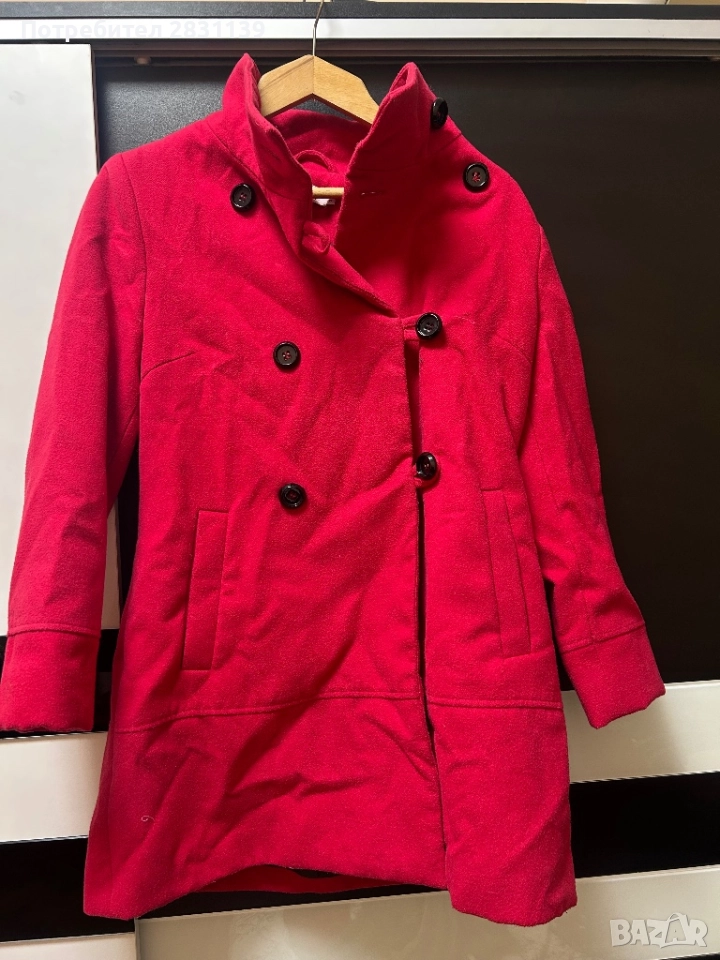 Зимно палто Розово, снимка 1