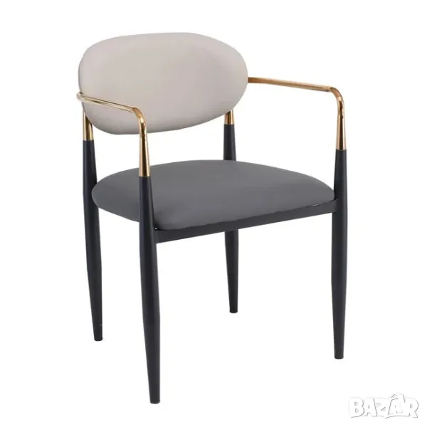 Фотьойл Стол трапезен Olive тъмно сиво, снимка 1