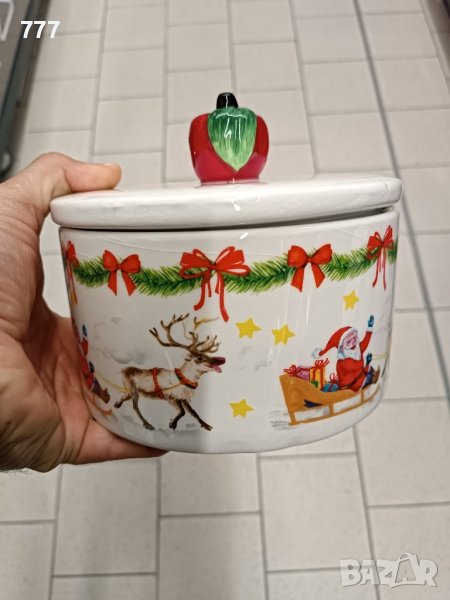 Коледни порцеланови кутии, снимка 1