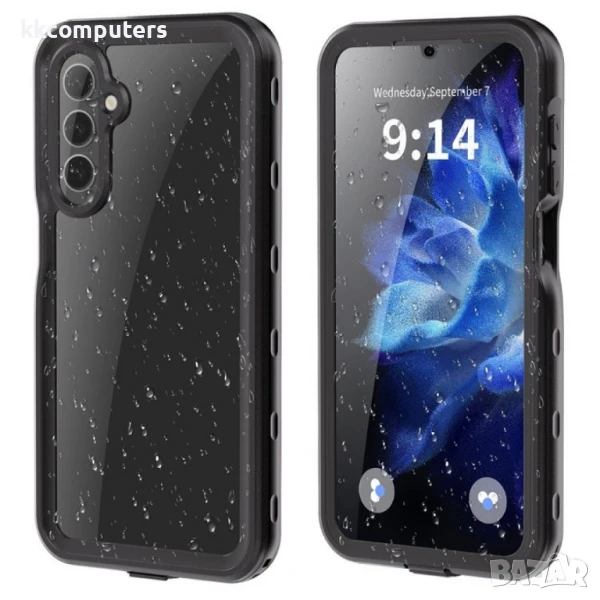 Samsung Galaxy A16 5G / 4G REDPEPPER Водоустойчив / Удароустойчив Калъф + Скрийн Протектор – Черен, , снимка 1