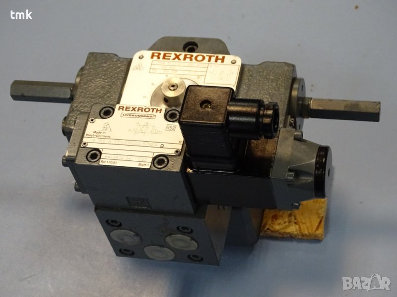 хидравличен регулатор на дебит Rexroth 2FRW 10-21/50 L 6AY W 220-50 Z4 2-way flow control valve , снимка 1