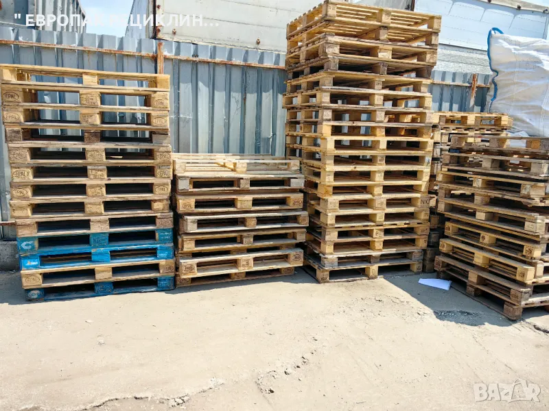 ПРОДАВАМ ЕВРО ПАЛЕТИ, ИНДУСТРИАЛНИ СКАРИ / ПАЛЕТИ - Постоянни Наличности / Топ Цени, снимка 1