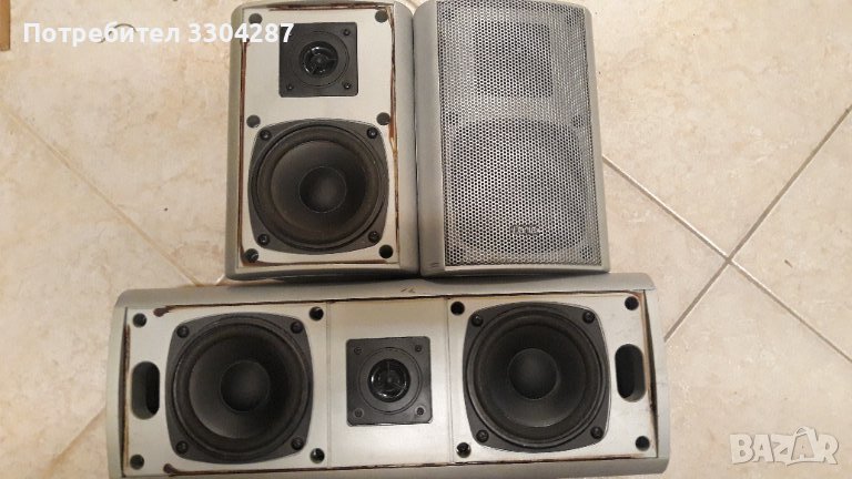 DANTAX център и две тонколони, снимка 1
