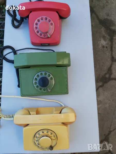 Лот стар телефон от соца -3 броя., снимка 1