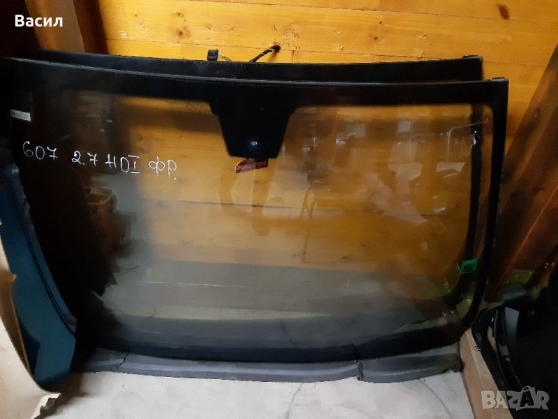 Оригинално предно стъкло хелиоматик със сензор Peugeot 607 facelift 2.0 2.2 2.7 HDI 607 2.7 ХДИ Пежо, снимка 1