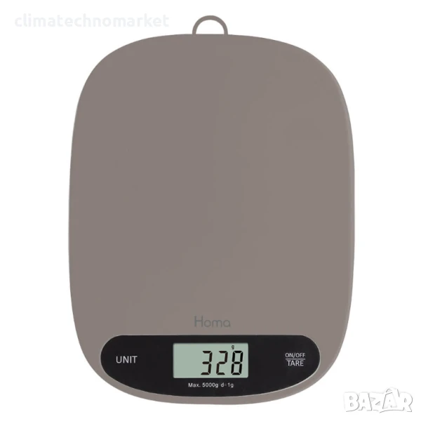 Везна HOMA HS-05N NORSK, ел.кухненска, кафяв, 5kg, снимка 1