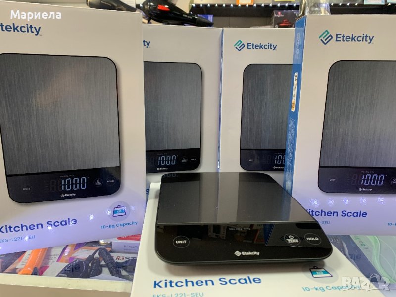 Нов кантар до 10кг. / Кухненска везна със Зареждаема батерия и LED Дисплей, снимка 1