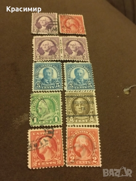 САЩ.Ретро марки., снимка 1