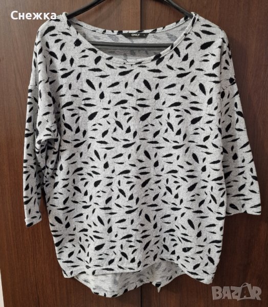 Дамска сива блуза , снимка 1
