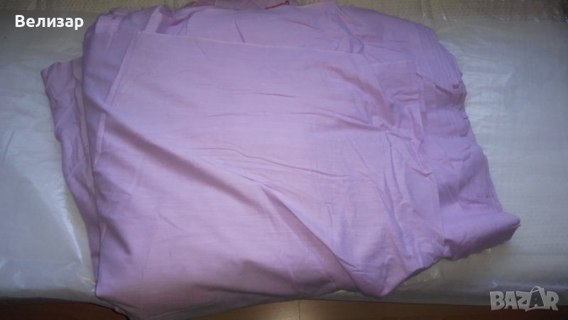 Лилав памучен плат, 50м/0.9м, снимка 1