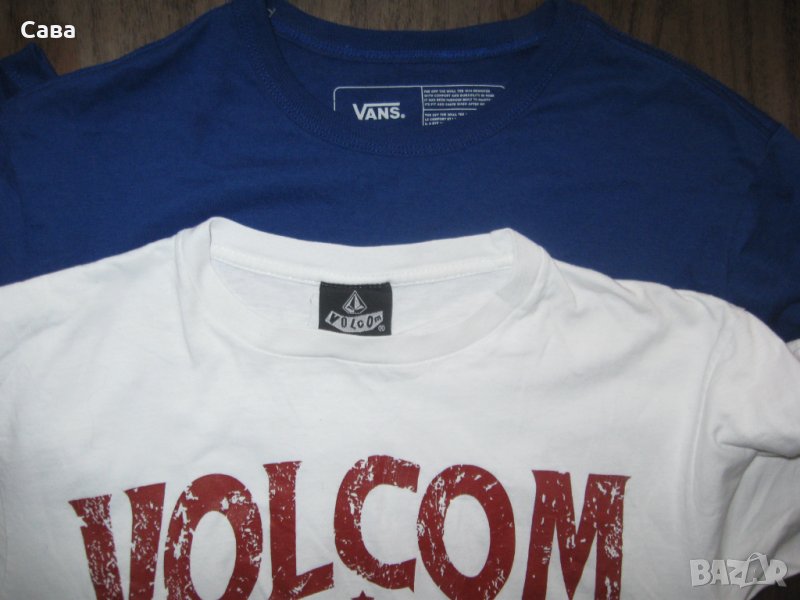 Тениски VANS, VOLCOM   мъжки,С и М, снимка 1
