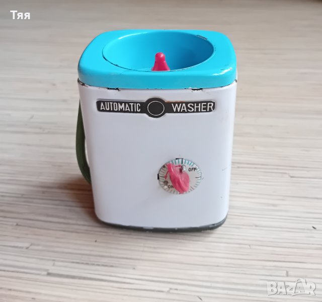 Ламаринена играчка пералня , снимка 1