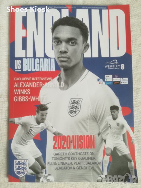 England / Англия футболни програми, снимка 1