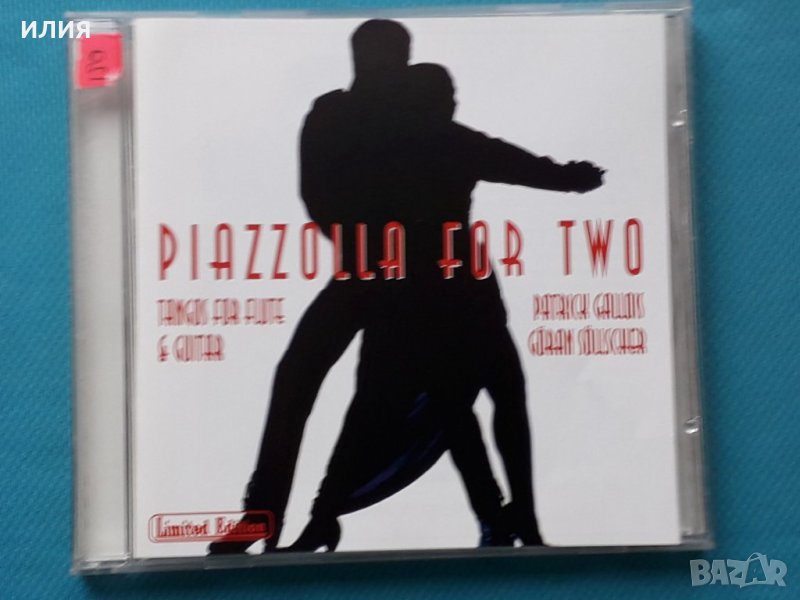 Patrick Gallois,Göran Söllscher – 1996 - Piazzolla For Two-Tangos For Flute & Guitar, снимка 1