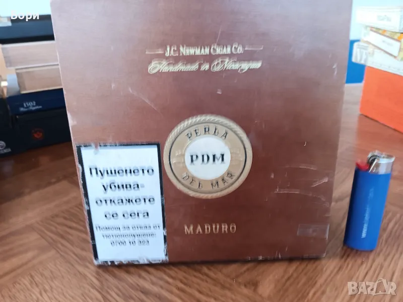 Кутия от пури дървена/7, снимка 1