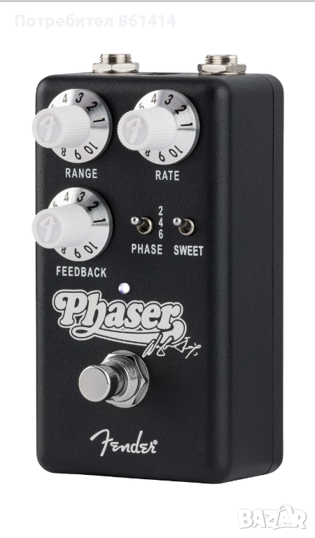 Fender Waylon Jennings Phaser педал, снимка 1