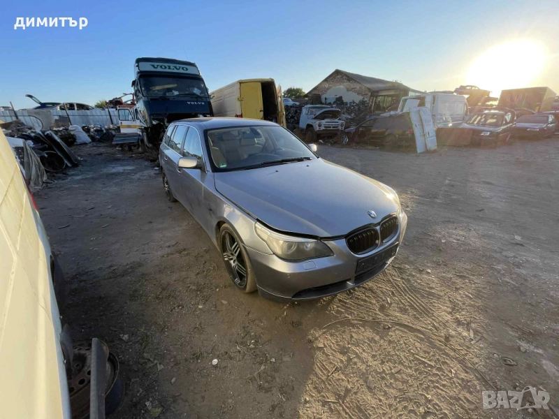 bmw 530 i e61 на части n52 b30 start stop бмв е61 android теглич , снимка 1