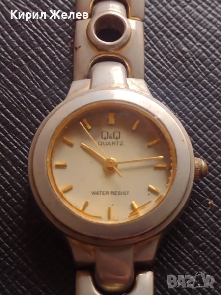 Дамски часовник Q&Q QUARTZ WATER RESIST много красив дизайн 21287, снимка 1