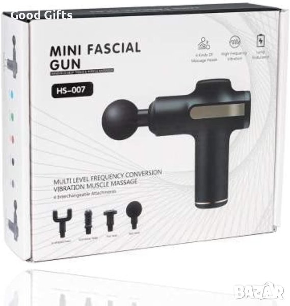 Масажен Пистолет Fascial Gun HS-007, снимка 1