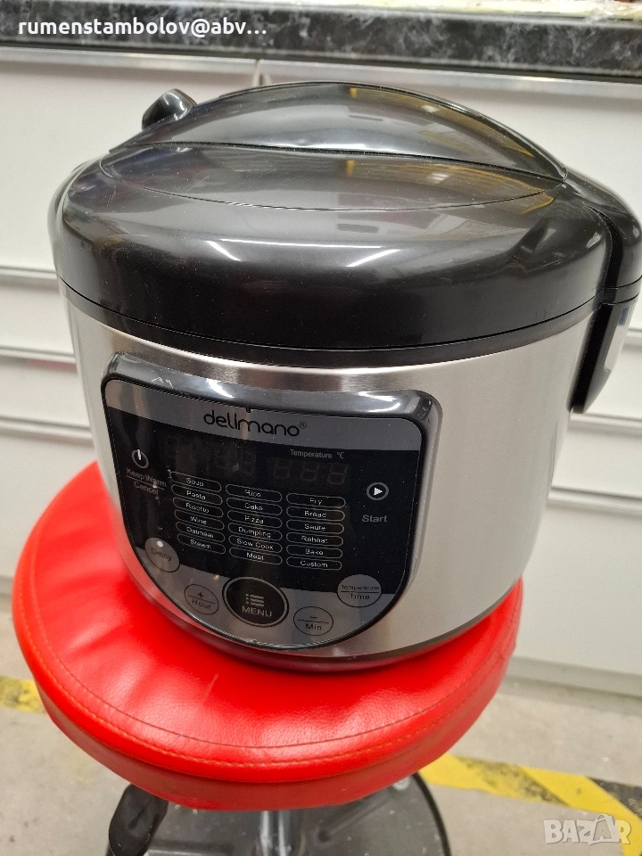 Delimano мултикукър 18 в 1- нов, неупотребяван, снимка 1