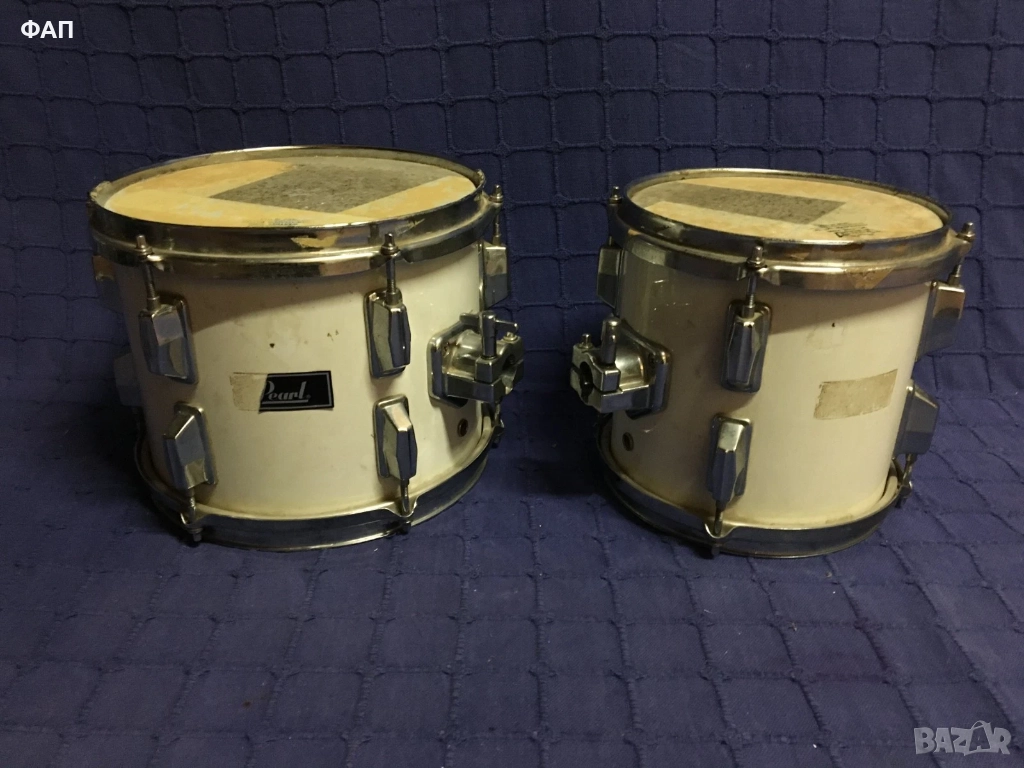 Pearl Export Tom Toms 8" x 8" u. 10" x 8", снимка 1