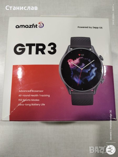 Smart watch Amazfit GTR 3, снимка 1