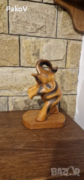 Слон от Тиково дърво, снимка 1